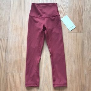 Lululemon High Waist Crop Legging Size 0